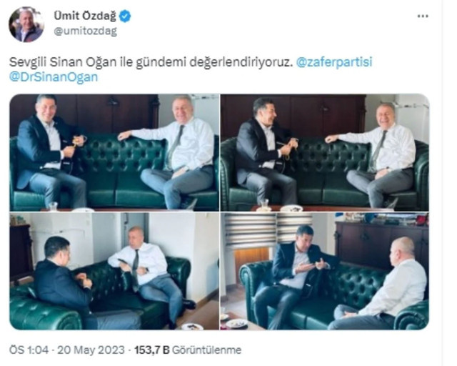 Gözler Ata İttifakı'nda! Sinan Oğan ve Ümit Özdağ arasında kritik görüşme - Resim: 1