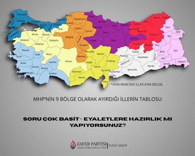 MHP ülkeyi 9'a bölecek iddiası İsmet Büyükataman 9 rakamının sırrını açıkladı - Resim: 0