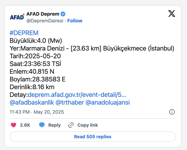 Korkutan İstanbul depremi sonrası Prof. Bektaş'tan açıklama - Resim: 1