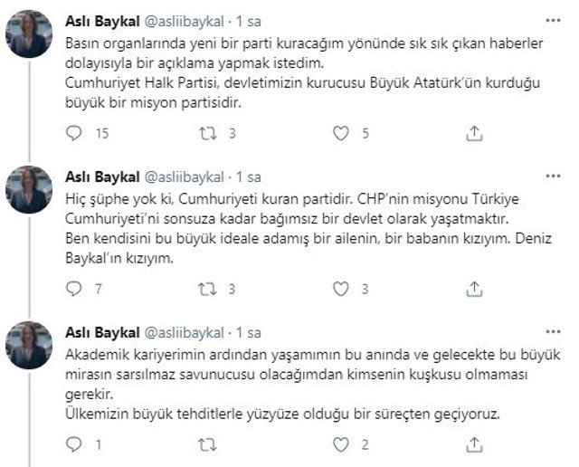 CHP yeniden karışıyor! Aslı Baykal kolları sıvadı siyasete giriyor - Resim: 0
