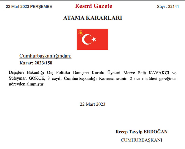 Cumhurbaşkanı Erdoğan, Merve Kavakçı'yı görevden aldı! Resmi Gazete'de yayınlandı - Resim: 0