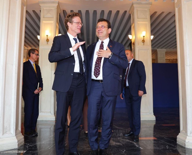 AB Türkiye Delegasyonu Başkanı Nikolaus Meyer-Landrut, Ekrem İmamoğlu'nu ziyaret etti - Resim: 0