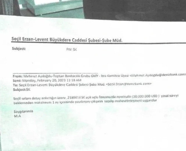Seçil Erzan ve Semih Kaya'ya Denizbank'tan suç duyurusu! - Resim: 2