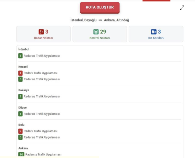 İ&ccedil;işleri Bakanlığı'ndan yeni uygulama: Radar haritası yayınlandı - Resim: 0