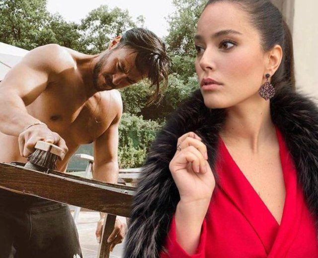 Pelin Akil eşi Anıl Altan'ın yarı çıplak pozunu görünce fırçayı bastı - Resim: 4