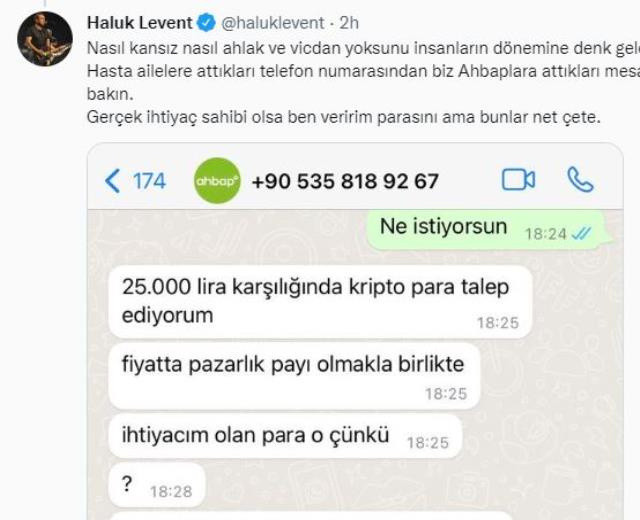 Haluk Levent hayatının şokunu yaşadı: 'Bunlar net çete' diyerek Twitter'a seslendi! - Resim: 2