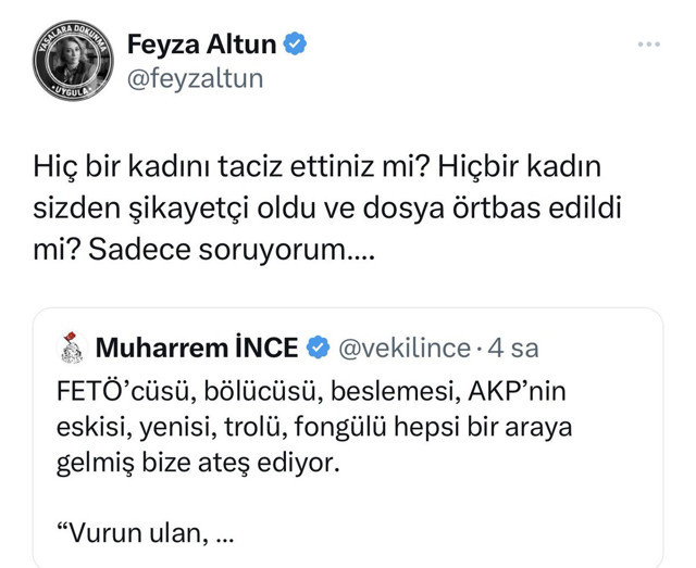 Muharrem İnce adaylıkta ısrar edine CHP eski defterleri açtı! "Hiç kadın taciz ettin mi?" - Resim: 0