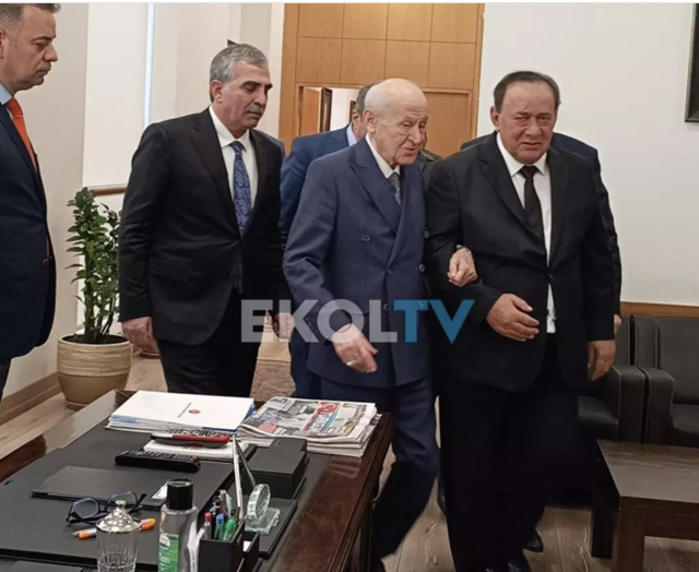 Ankara'da gündem olan ziyaret! Alaattin Çakıcı Bahçeli ile buluştu! - Resim: 0