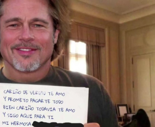 Kendisini Brad Pitt olarak tanıtıp dolandırdı! Dev vurgunda şoke eden detaylar ortaya çıktı... - Resim: 0