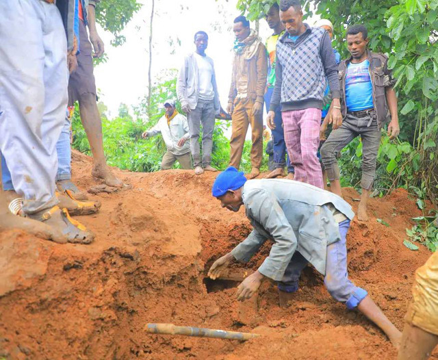 Etiyopya'daki heyelan faciasında bilanço ağırlaştı - Resim: 2