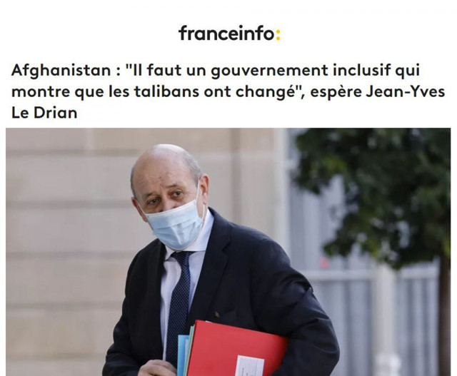 Fransa'dan Taliban ile görüşme şartı: Değiştiğini kanıtlamalı - Resim: 0