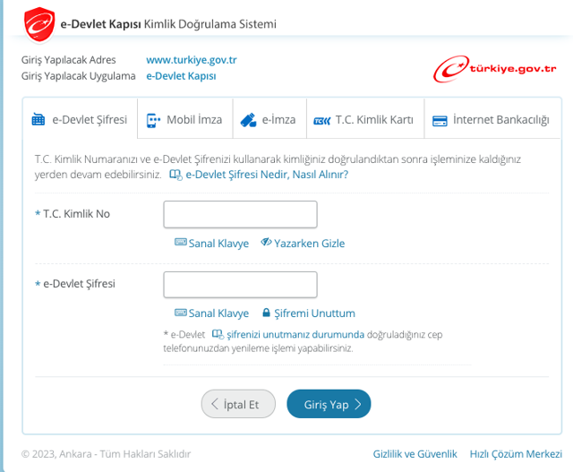 Nerede oy kullanacağım seçmen sorgulama askıda TC ile e devlet girişi okul adı sorgulama - Resim: 0