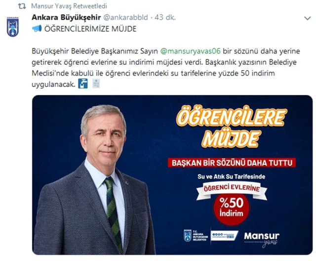 Mansur Yavaş'tan öğrencilere müjde - Resim: 0