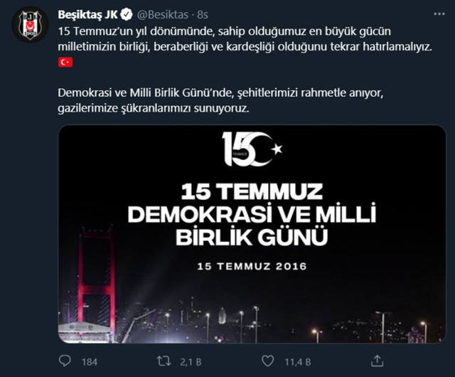 4 büyüklerden 15 Temmuz paylaşımları - Resim: 0
