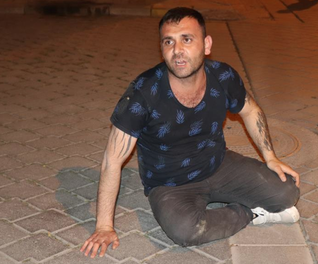 Kumar oynarken basılan kadın 2. kattan atlayıp yaralandı! Eşi elbiselerini parçaladı - Resim: 2