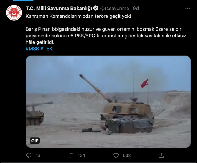 Milli Savunma Bakanlığı: 6 terörist etkisiz hale getirildi - Resim: 0