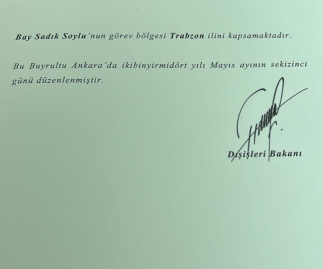 Sadık Soylu, Özbekistan Cumhuriyeti Trabzon Fahri Konsolosu oldu - Resim: 2