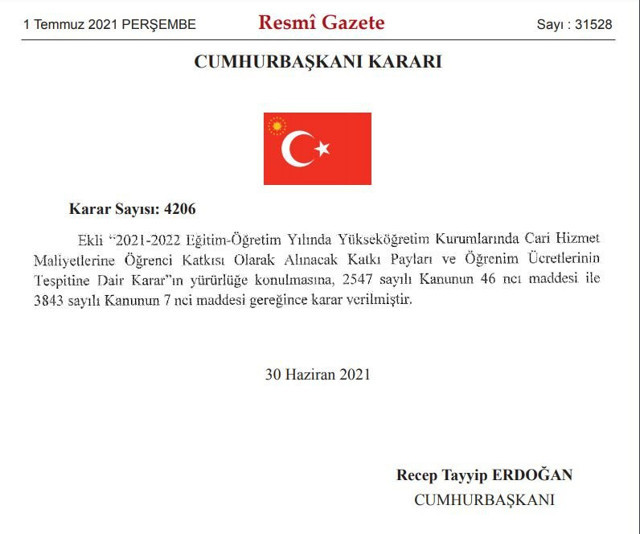 Üniversite harçlarına yüzde 10 zam! Lisans, lisansüstü, açıköğretim harçlar ne oldu? - Resim: 0