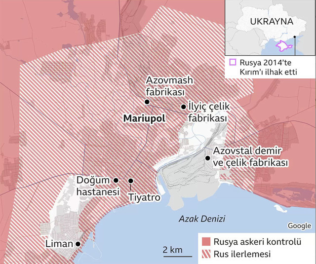 Ukrayna'da direnişin sembol kenti düştü! Şoygu, Putin'e "Mariupol'u aldık" dedi - Resim: 0