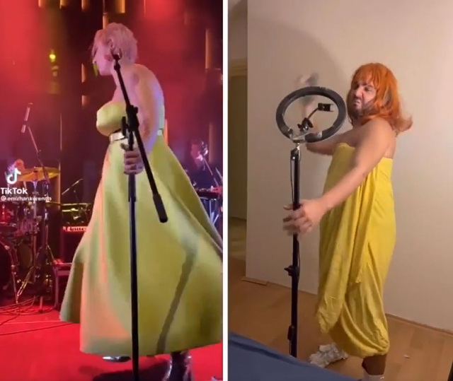 Tansu Dayan Süper Star Ajda Pekkan'ı ti'ye aldı! Dansı sosyal medyayı salladı: "Ruhunu teslim ediyo sandım" - Resim: 4