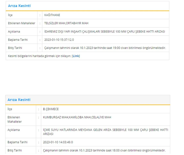 İSKİ uyardı bidonları hazırlayın! Bu ilçelerde su yok - Resim: 1
