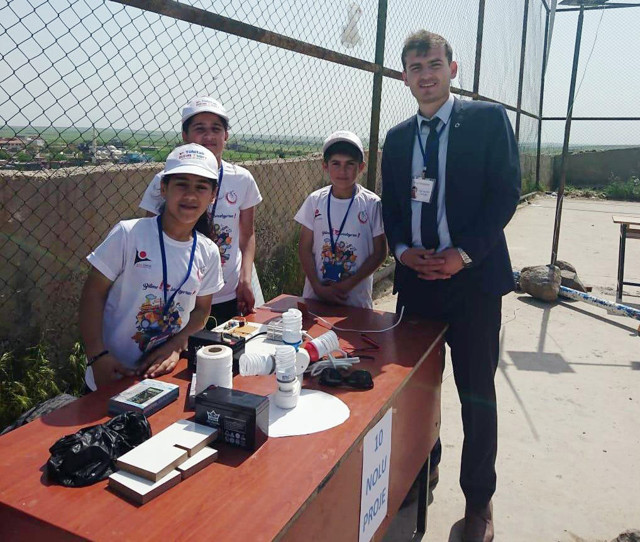 Şırnak’ta öğrenciler rüzgar türbininden elektrik üretti - Resim: 1