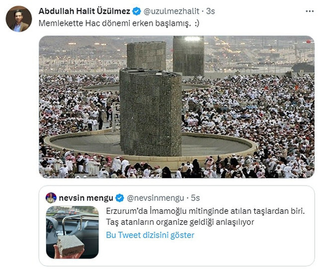 Konya'da provokasyon hazırlığı! Ekrem İmamoğlu gidiyor! 'Şeytan taşlamak isteyen Anıt Meydanı'na gelsin' - Resim: 0