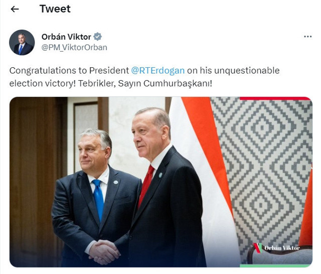 Cumhurbaşkanı Erdoğan'a tebrik mesajı yağıyor! "Türkiye Yüzyılı başlamıştır" - Resim: 1