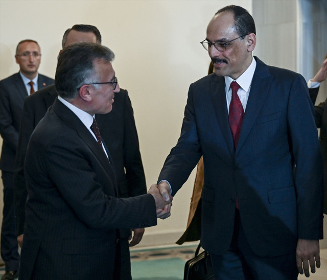 MİT Başkanı İbrahim Kalın'dan Terörsüz Türkiye turu! MHP, AK Parti ve DEM Parti'ye ziyaret - Resim: 0