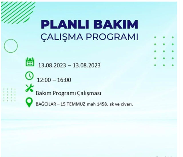 Mumları hazırlayın! İstanbul'un 10 ilçesinde elektrik yok - Resim: 1