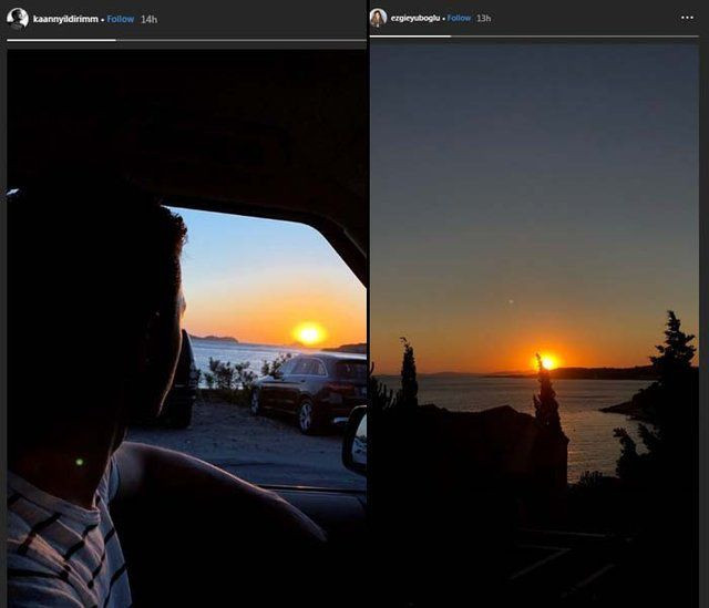 Ezgi Eyüboğlu ve Kaan Yıldırım barıştı mı? 5 dakika ara ile aynı fotoğraf - Resim: 4