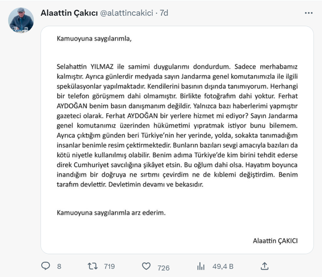 Alaaddin Çakıcı'dan tartışılan o fotoğrafla ilgili açıklama! Ferhat Aydoğan kime çalışıyor? - Resim: 1