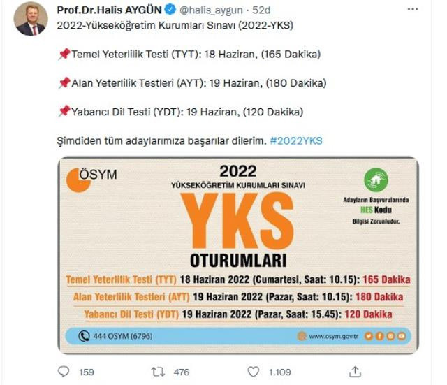 YKS başvuru kılavuzu paylaşıldı! Sınav ücretine zam yapıldı - Resim: 1
