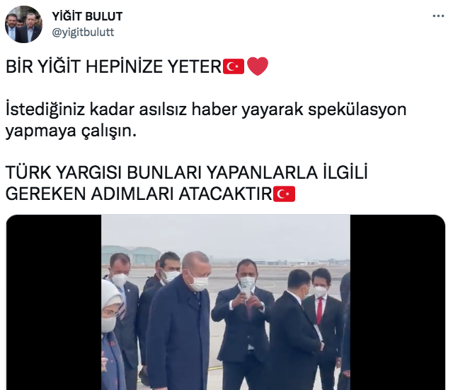 Cumhurbaşkanı Recep Tayyip Erdoğan 'ölmüş' etiketine soruşturma! Reis turp gibi videosu - Resim: 0
