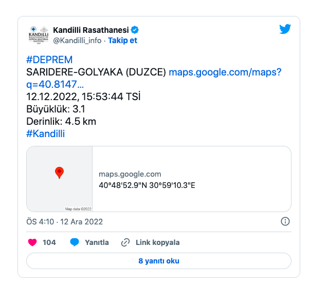 Düzce yine sallandı! AFAD depremin şiddetini duyurdu - Resim: 0