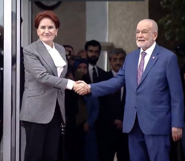 Meral Akşener Altılı Masa'ya döndü, toplantı başladı! Kemal Kılıçdaroğlu'nun cumhurbaşkanı adaylığı açıklanıyor - Resim: 0