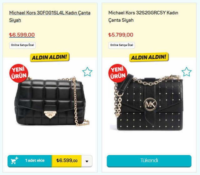 A101 Michael Kors çanta satışıyla akılları baştan aldı! 15 Eylül kataloğundaki fiyatlar olay - Resim: 0