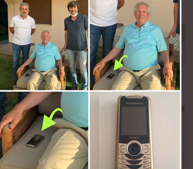 Aykut Kocaman Rıdvan Dilmen Aziz Yıldırım'ı ziyaret etti dikkat çeken detaya bakın - Resim: 0