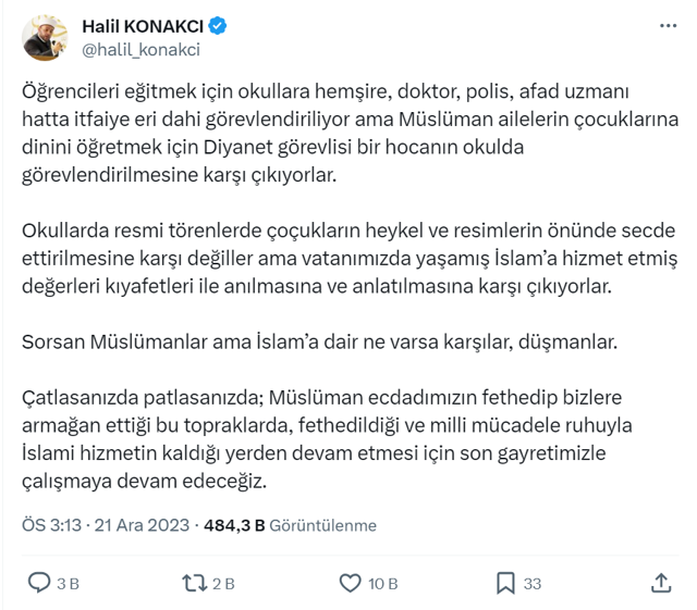 Halil Konakçı yine ortalığı karıştırdı! Atatürk ile ilgili sözleri olay oldu... - Resim: 0
