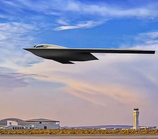 ABD yeni hayalet uçağını tanıttı 7 yılda geliştirildi tanesi 750 milyon dolar - Resim: 1