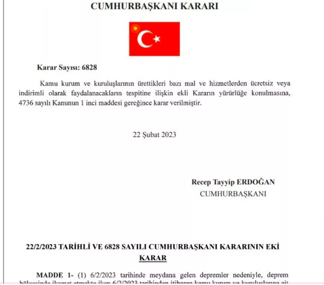 Erdoğan imzaladı Resmi Gazete'de yayımlandı! Artık ücretsiz olacak - Resim: 0