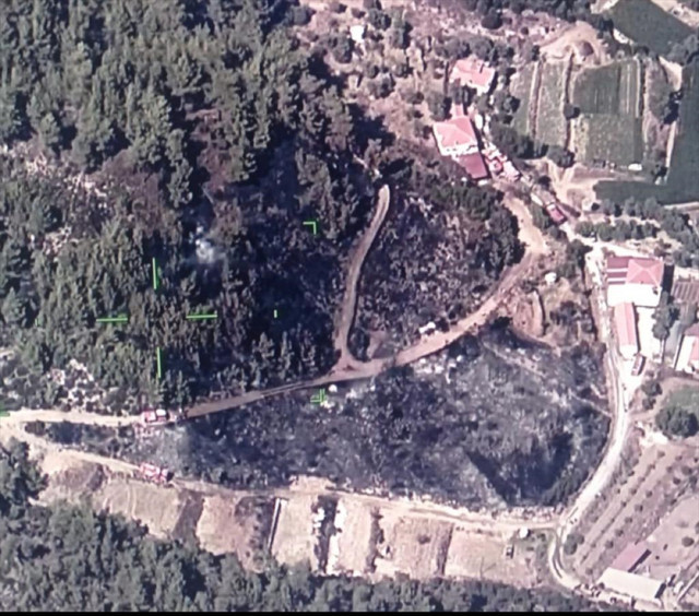 Muğla ve Hatay'da orman yangını! Alevler saatler sonra kontrol altına alındı - Resim: 0