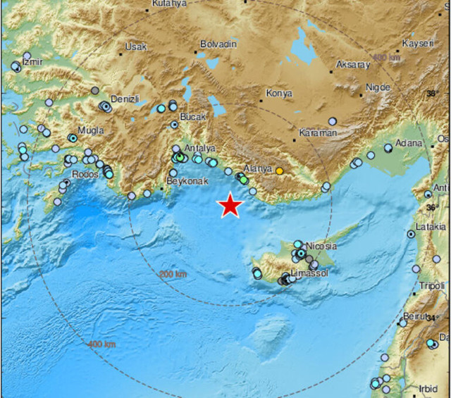 Son dakika Antalya'da 5.5 şiddetinde deprem! AFAD-Kandilli son depremler listesi... - Resim: 0