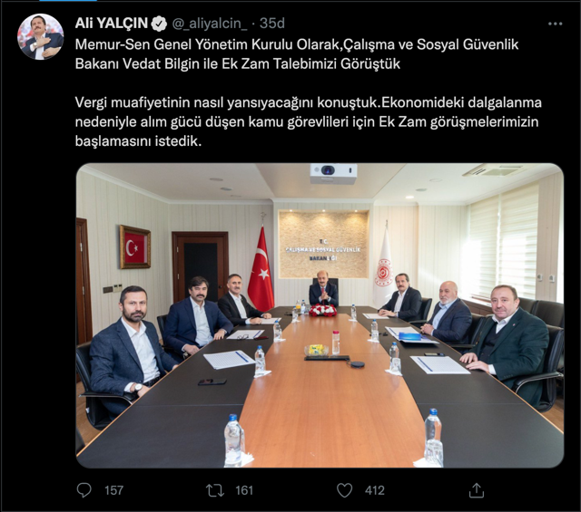 Memurlara ek zam için kritik adım! Memur-Sen Başkanı Ali Yalçın açıkladı - Resim: 0