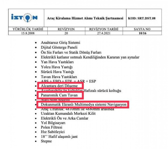 İBB'den tartışma yaratacak yeni araçlar kiralama kararı - Resim: 2