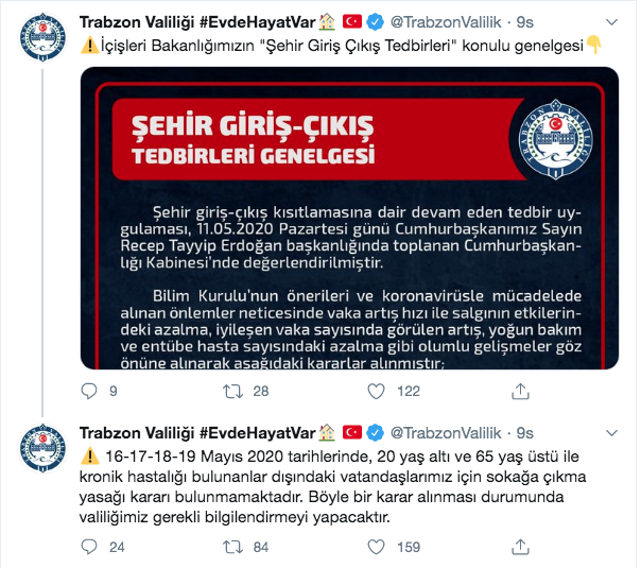 4 günlük sokağa çıkma yasağında flaş gelişme! Muaf tutulan şehir sayısı 5 oldu - Resim: 1