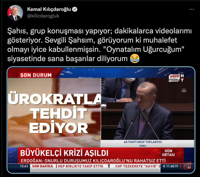 Kemal Kılıçdaroğlu'ndan Cumhurbaşkanı Erdoğan'a jet cevap! 'Oynatalım Uğurcuğum' - Resim: 0
