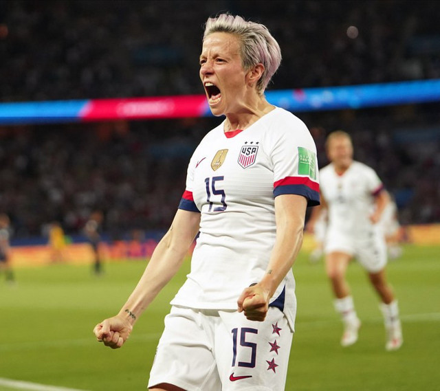 Megan Rapinoe'den Trump'a salvo: O manyağı Beyaz Saray'dan çıkarmalı - Resim: 1