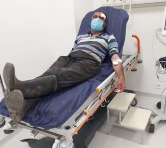 Mersin'de maden çıkan bahçesini satmadı belediye çalışanları eşi ve çocuğunun önünde dövdü - Resim: 1