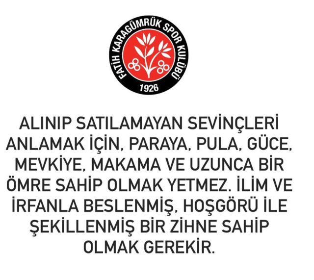 Ahmet Nur Çebi'ye Fatih Karagümrük'ten olay cevap - Resim: 0